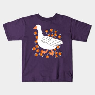 Geese in The meadow Kids T-Shirt